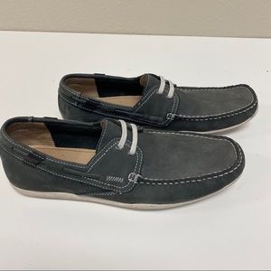 Clarks Suede Slip-on Loafers